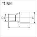 【CAINZ-DASH】東栄管機 ＨＩ継手　ソケット　２５Ｘ１３ HIS25-13【別送品】