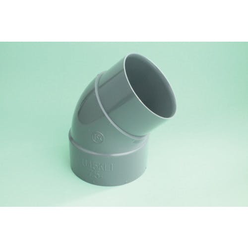 東栄管機 VU継手 45°片受片差しエルボ 100 VU45KLI100 塩ビ管VU継手(エルボ) 東栄管機 VU継手 45°片受片差しエルボ 100 VU45KLI100 塩ビ管VU継手(エルボ)