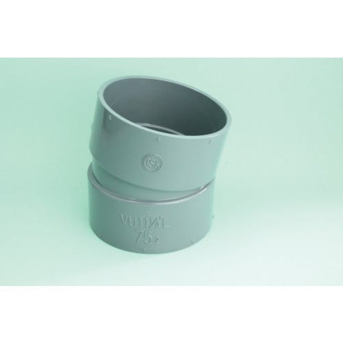 東栄管機 VU継手 11°1/4エルボ 100 VU11.25L100 塩ビ管VU継手(エルボ) 東栄管機 VU継手 11°1/4エルボ 100 VU11.25L100 塩ビ管VU継手(エルボ)