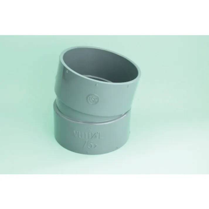 【CAINZ-DASH】東栄管機 VU継手 11°1/4エルボ 100 VU11.25L100【別送品】