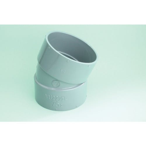東栄管機 VU継手 22°1/2エルボ 100 VU22.5L100 塩ビ管VU継手(エルボ) 東栄管機 VU継手 22°1/2エルボ 100 VU22.5L100 塩ビ管VU継手(エルボ)