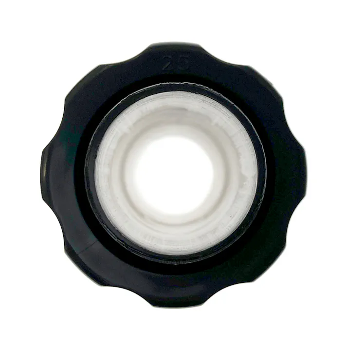 潅水チューブ接続ワンタッチニップル 25mm