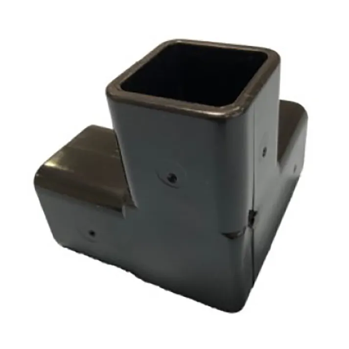 カクラック 3方エルボ ブラック