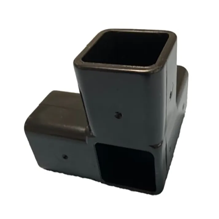 カクラック 3方エルボ貫通 ブラック