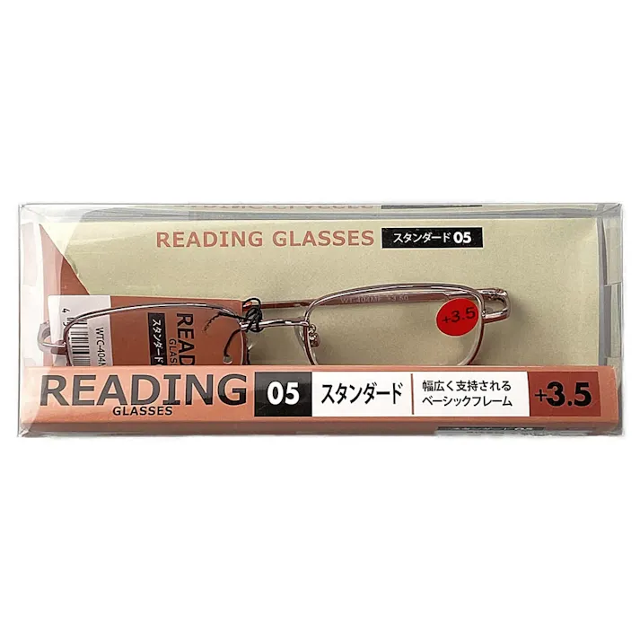 エニックス リーディンググラス 05スタンダード +3.5 WTC-404MFF