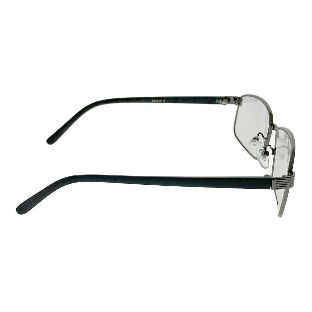 サングラス 調光レンズ ガンメタ×ブラック 24-12-3 ベーシック