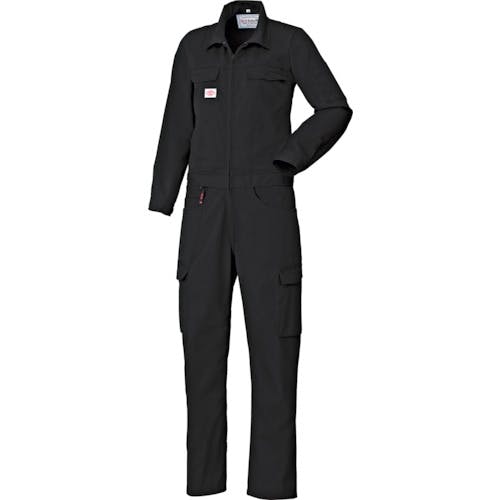山田辰 腰割れつなぎ服6950(女性用)-006ブラック-13 6950-006-13 つなぎ服 山田辰 腰割れつなぎ服6950(女性用)-006ブラック-13 6950-006-13 つなぎ服