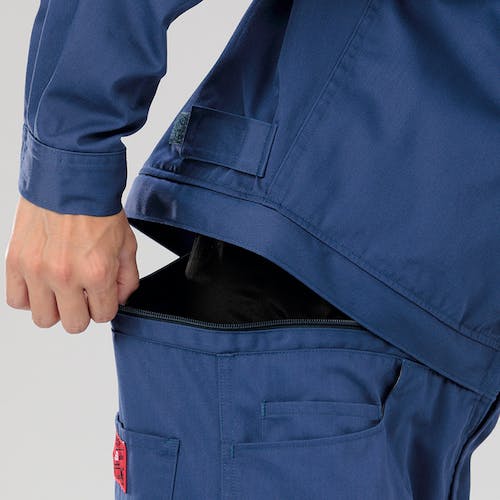 AUTO-BI 腰割れつなぎ服6950-006ブラック-3L <br>6950-006-3L 1