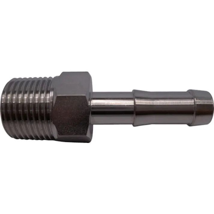 【CAINZ-DASH】八興販売 柔軟フッ素チューブ専用継手(ニップルタイプ) 12φ用 FTS-12【別送品】