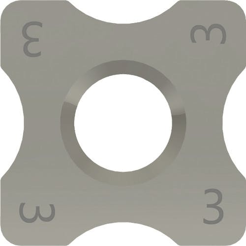 富士元工業 リャンメンカットR、ミニR用チップ SNEQ090308-3RM 座ぐりカッター用チップ 富士元工業 リャンメンカットR、ミニR用チップ SNEQ090308-3RM 座ぐりカッター用チップ