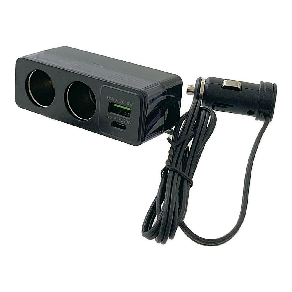 スケルトン2連コードソケット+2USB PD＋QC X-325 | アクセサリー 通販