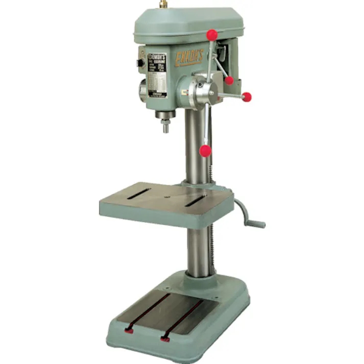 【CAINZ-DASH】エンコース(旧遠州工業) タッピング兼用ボール盤 200V 角テーブル ESD-350NT-GK【別送品】