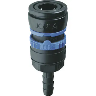 【CAINZ-DASH】ジョプラックス 樹脂ソケット 相手側ホース内径7 ホース取付用 TT-2NR【別送品】