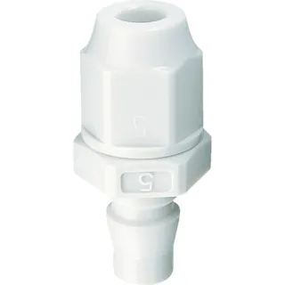 【CAINZ-DASH】ジョプラックス 樹脂プラグ 適合ホース内径×外径8×12 ホース取付用 JN-8W【別送品】