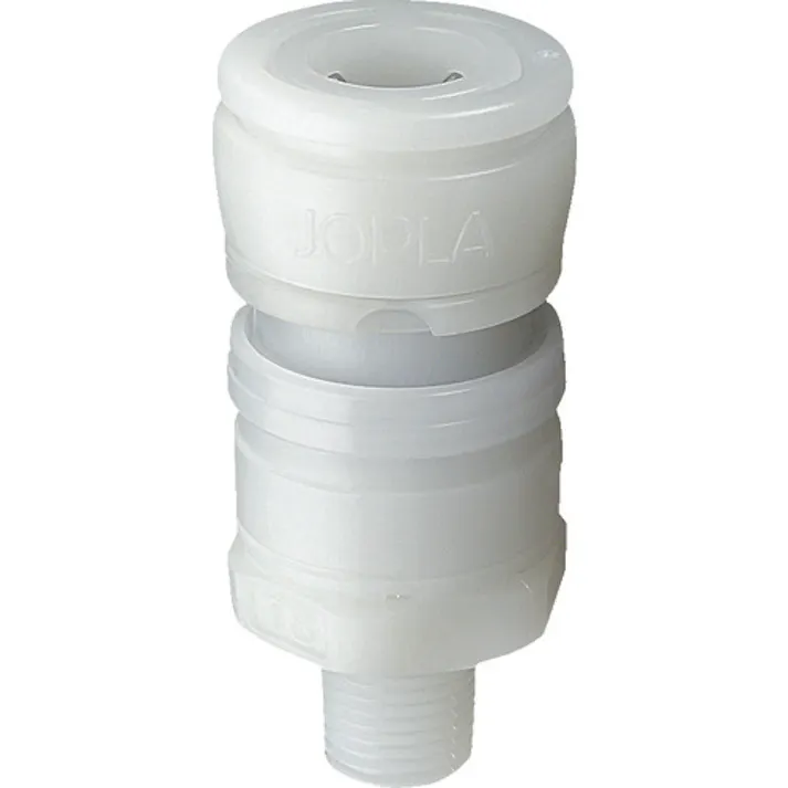 【CAINZ-DASH】ジョプラックス 樹脂ソケット 相手側取付Rc(PT)1/4 ジョプラPEシリーズ TSV-2E【別送品】