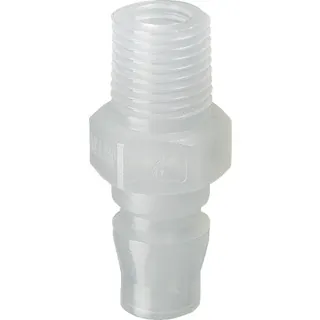 【CAINZ-DASH】ジョプラックス 樹脂プラグ 相手側取付Rc(PT)1/4 ジョプラPPシリーズ JS-02P【別送品】