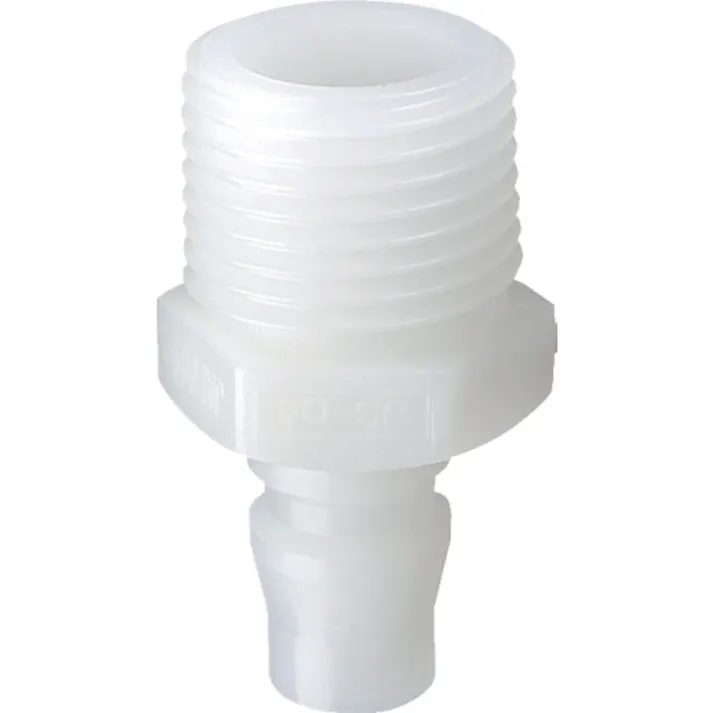 【CAINZ-DASH】ジョプラックス 樹脂プラグ 相手側取付Rc(PT)1/2 ジョプラPEシリーズ JS-04E【別送品】