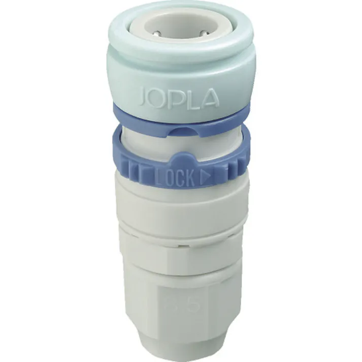 【CAINZ-DASH】ジョプラックス 樹脂ソケット 適合ホース内径×外径8.5×12.5 ホース取付用 TN-8.5WR【別送品】