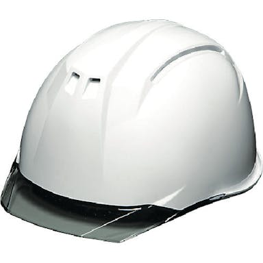 【CAINZ-DASH】ＤＩＣプラスチック安全資材営業部 透明バイザーヘルメット　ＡＡ１１ＥＶＯ－Ｃ　ＫＰ　白／スモーク AA11EVO-C-HA6-KP-W/S【別送品】