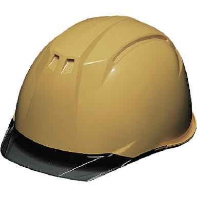 【CAINZ-DASH】ＤＩＣプラスチック安全資材営業部 透明バイザーヘルメット　ＡＡ１１ＥＶＯ－Ｃ　ＫＰ　黄色／スモーク AA11EVO-C-HA6-KP-Y/S【別送品】