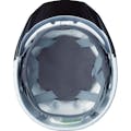 【CAINZ-DASH】ＤＩＣプラスチック安全資材営業部 透明バイザーヘルメット（シールド面付）　ＡＡ１１ＥＶＯ－ＣＳＷ　ＫＰ　白／ブルー AA11EVO-CSW-HA6-KP-W/B【別送品】