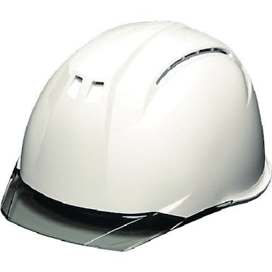【CAINZ-DASH】ＤＩＣプラスチック安全資材営業部 透明バイザーヘルメット　ＡＰ１１ＥＶＯ－ＣＷ　ＫＰ　白／スモーク AP11EVO-CW-HA6-KP-W/S【別送品】