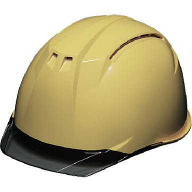 【CAINZ-DASH】ＤＩＣプラスチック安全資材営業部 透明バイザーヘルメット　ＡＰ１１ＥＶＯ－ＣＷ　ＫＰ　黄色／スモーク AP11EVO-CW-HA6-KP-Y/S【別送品】