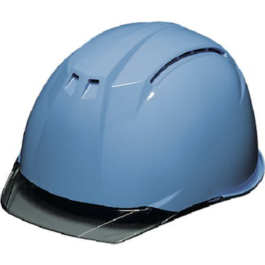 【CAINZ-DASH】ＤＩＣプラスチック安全資材営業部 透明バイザーヘルメット　ＡＰ１１ＥＶＯ－ＣＷ　ＫＰ　アクアブルー／スモーク AP11EVO-CW-HA6-KP-B/S【別送品】