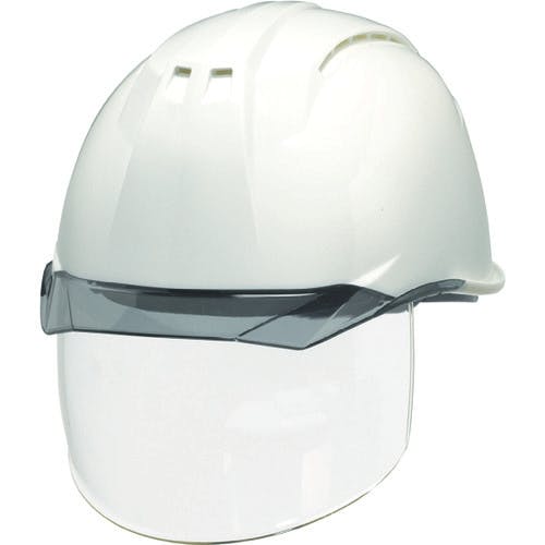 DICプラスチック安全資材営業部 透明バイザーヘルメット(シールド面付) AP11EVO-CSW KP 白/スモーク AP11EVO-CSW-HA6-KP-W/ シールド面付ヘルメット DICプラスチック安全資材営業部 透明バイザーヘルメット(シールド面付) AP11EVO-CSW KP 白/スモーク AP11EVO-CSW-HA6-KP-W/ シールド面付ヘルメット