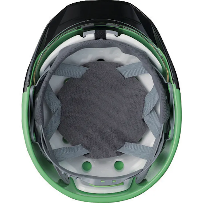 【CAINZ-DASH】DICプラスチック安全資材営業部 透明バイザーヘルメット(シールド面付) AP11EVO-CSW KP アクアブルー/スモーク AP11EVO-CSW-HA6-KP-B/S【別送品】