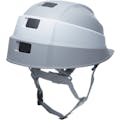 【CAINZ-DASH】ＤＩＣプラスチック安全資材営業部 折りたたみヘルメット　ＩＺＡＮＯ２　グレー／ホワイトライン　ＫＰ IZANO2 AA21-GY/W KP【別送品】