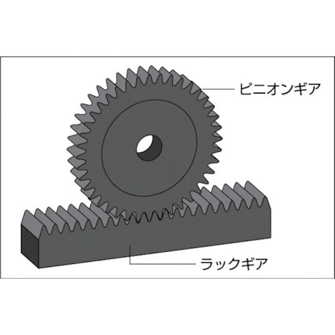 【CAINZ-DASH】片山チエン ピニオンギヤＭ２．５　歯数４４　直径１１０　歯幅２５　穴径２０ M2.5B44【別送品】