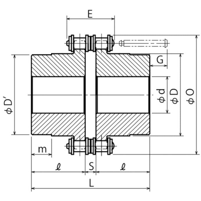 【CAINZ-DASH】片山チエン カップリングスプロケットホンタイ　使用チェーンピッチ１２．７ｍｍ 4016H【別送品】