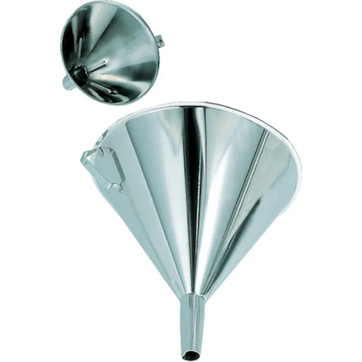 【CAINZ-DASH】スギコ産業 ジョウゴ ハンドル付 φ152×153mm 18-8 SH-606H【別送品】