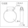 【CAINZ-DASH】アソー ORBIT ホースクリップ SUS 130~150 (5個入) 6X-SUS【別送品】
