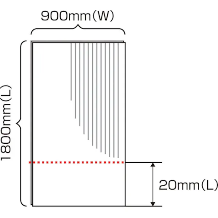 【CAINZ-DASH】積水化学工業 簡単養生プラベニヤ 3.0mm×900mm×1.8m ナチュラル J5M4550【別送品】
