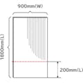 【CAINZ-DASH】積水化学工業 簡単養生プラベニヤ　３．０ｍｍ×９００ｍｍ×１．８ｍ　ナチュラル J5M4550【別送品】