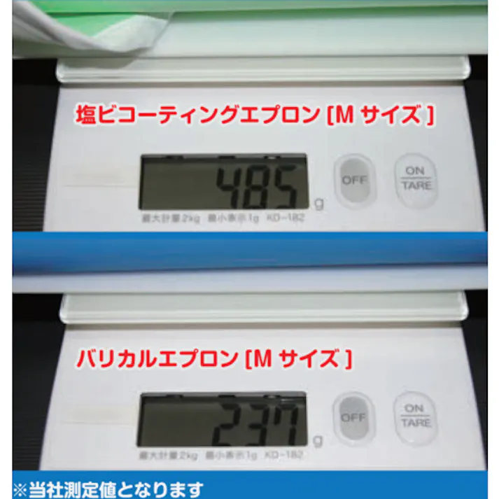 【CAINZ-DASH】積水化学工業 バリカルエプロン M 青 J5M5128【別送品】