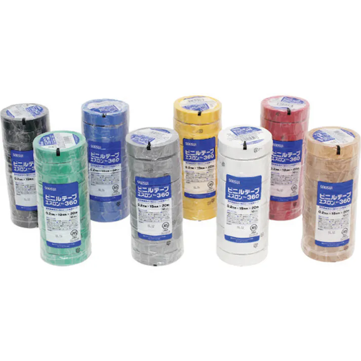 【CAINZ-DASH】積水化学工業 エスロンテープ#360 19×20 黄 V360Y2N【別送品】