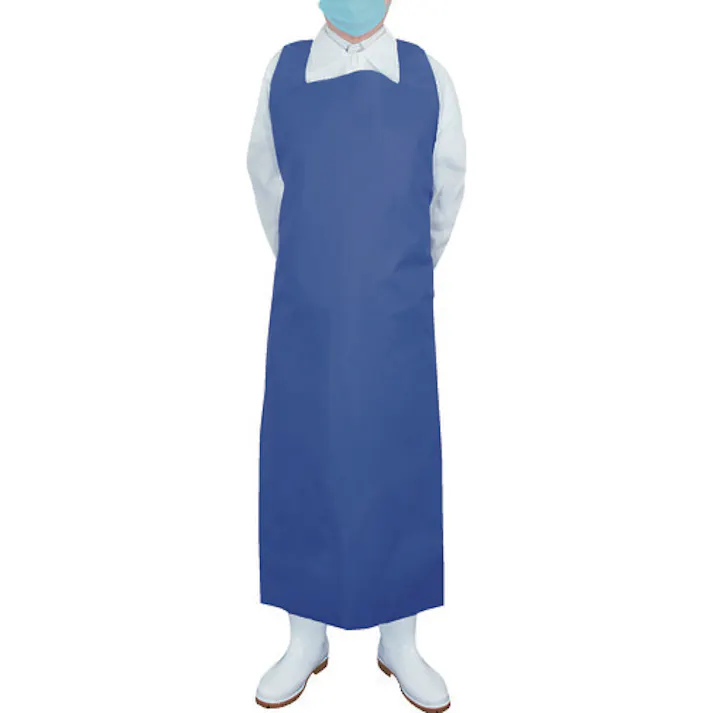 【CAINZ-DASH】積水化学工業 抗菌バリカルエプロン 青 M HPKB-BM【別送品】