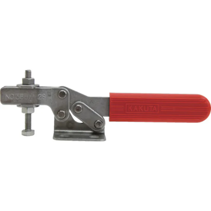 【CAINZ-DASH】大阪角田興業 ステンレス製ハンドル横型トグルクランプ No.38B小-2S KC-38BS-2S【別送品】