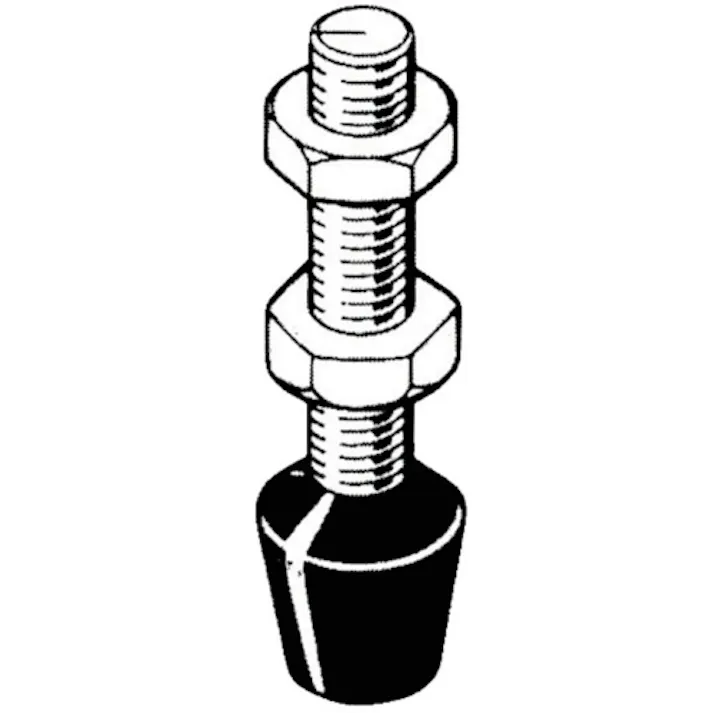 【CAINZ-DASH】大阪角田興業 ゴム付ボルト M10X59 RBT-10【別送品】