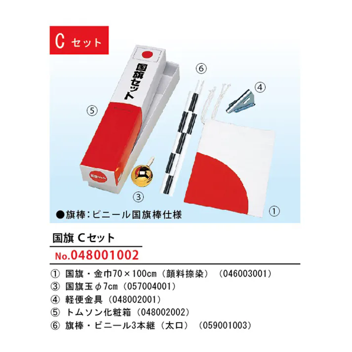 国旗セットC 箱入り