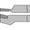 【CAINZ-DASH】三和製作所 切削工具　超硬バイト　２１形　１９×１９×１６０　Ｐ２０ 21-3【別送品】