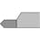 【CAINZ-DASH】三和製作所 切削工具　超硬バイト　１３形　２５×２５×１８０　Ｍ２０ 13-4【別送品】