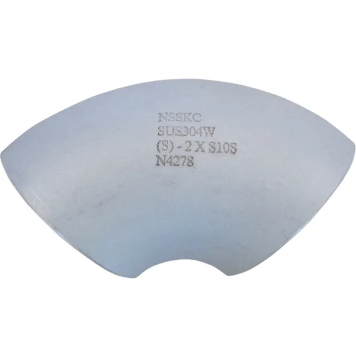 【CAINZ-DASH】ベンカン機工 S90S10Sステンレス鋼製エルボショート40A S90S-10S-40A【別送品】