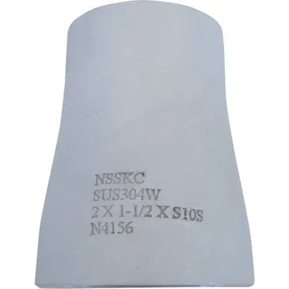 【CAINZ-DASH】ベンカン機工 SRC10Sステンレス鋼製レジューサー80AX50A SRC-10S-80A-50A【別送品】