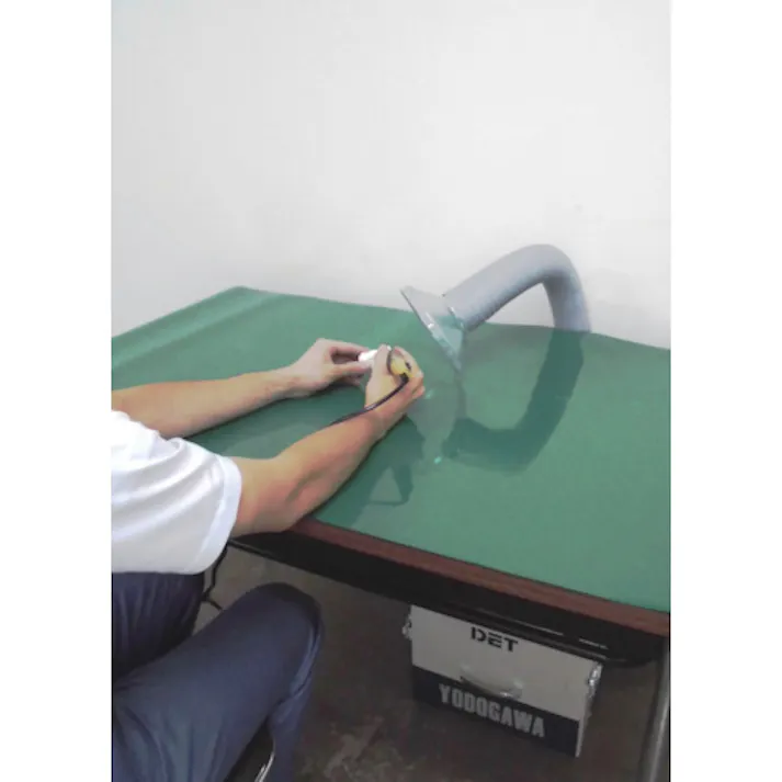 【CAINZ-DASH】淀川電機製作所 超小型集塵機セット HEPAクラスフィルター付 単相100V(0.2kW) DET200ATOSHP【別送品】