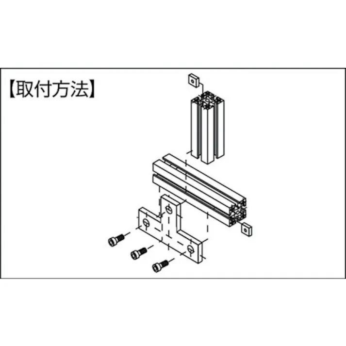 【CAINZ-DASH】ヤマト スチールブラケット(M6)YSB-3084-6 YSB-3084-6【別送品】