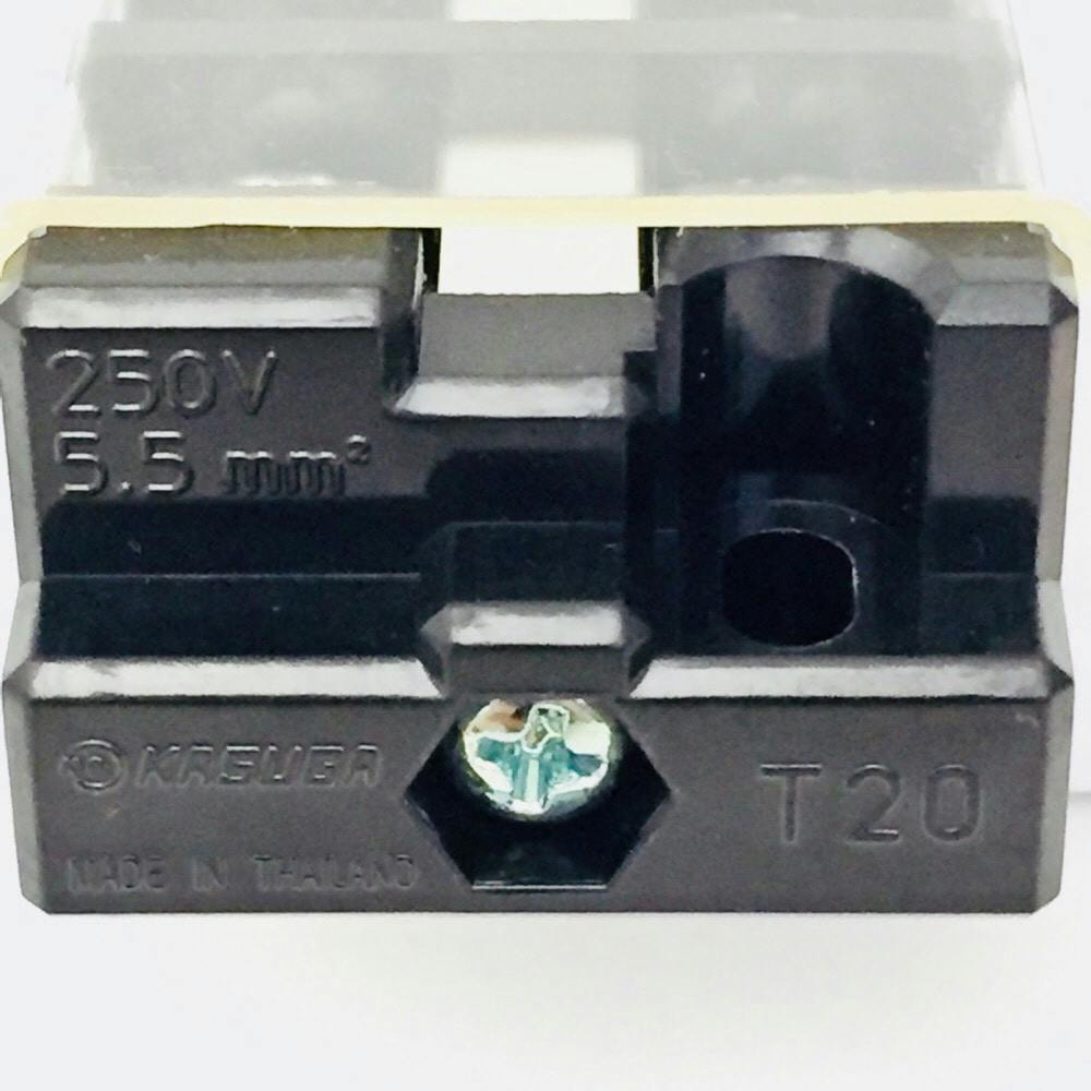 春日電機 端子台30A 4種 T20C04 | 電線・電材 通販